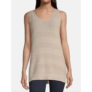 A.N.A. a new approach 2x woman knitted natural tank